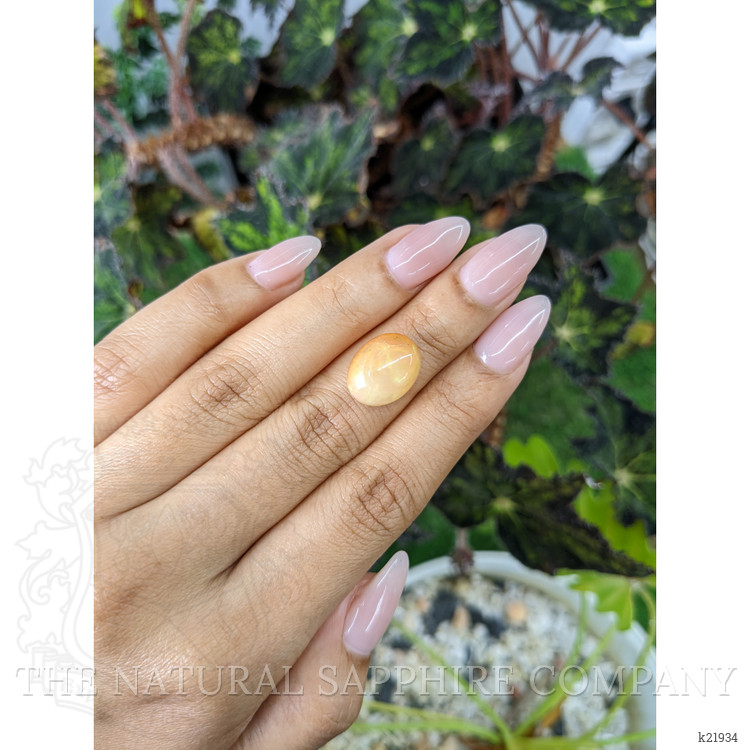 4.71 Ct. Cabochon Fire Opal from Australia