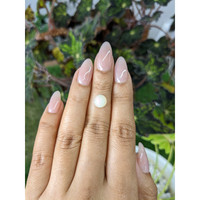 1.32 Ct. Cabochon White Opal from Australia Life Style