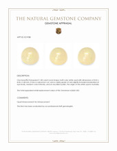 1.80 Ct. Cabochon White Opal from Australia Appraisal