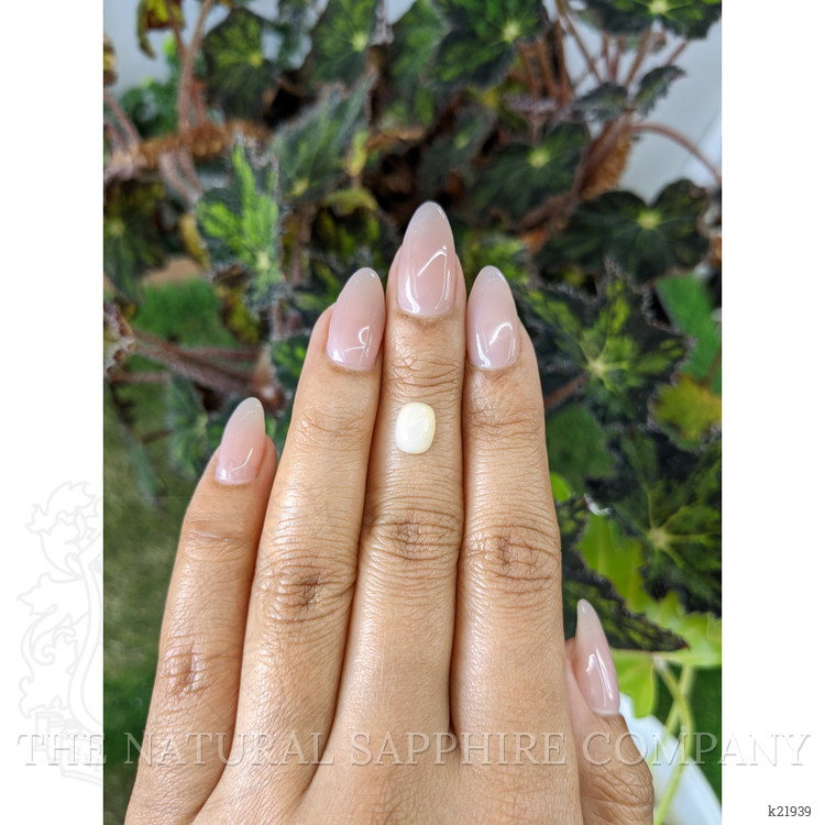 1.18 Ct. Cabochon White Opal from Australia