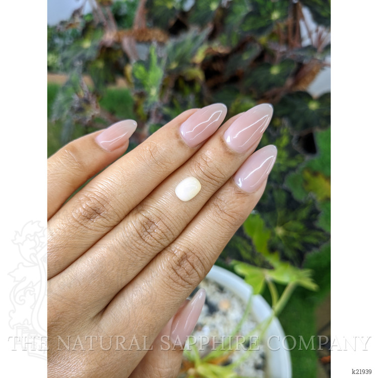 1.18 Ct. Cabochon White Opal from Australia