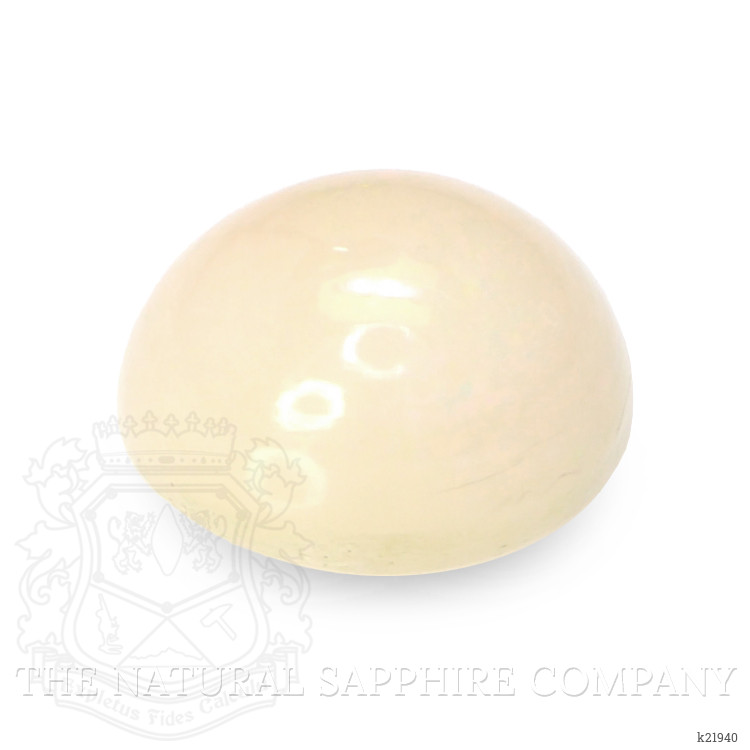 1.75 Ct. Cabochon White Opal from Australia