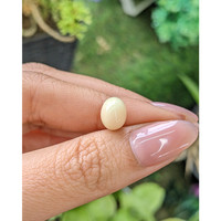 1.75 Ct. Cabochon White Opal from Australia Life Style