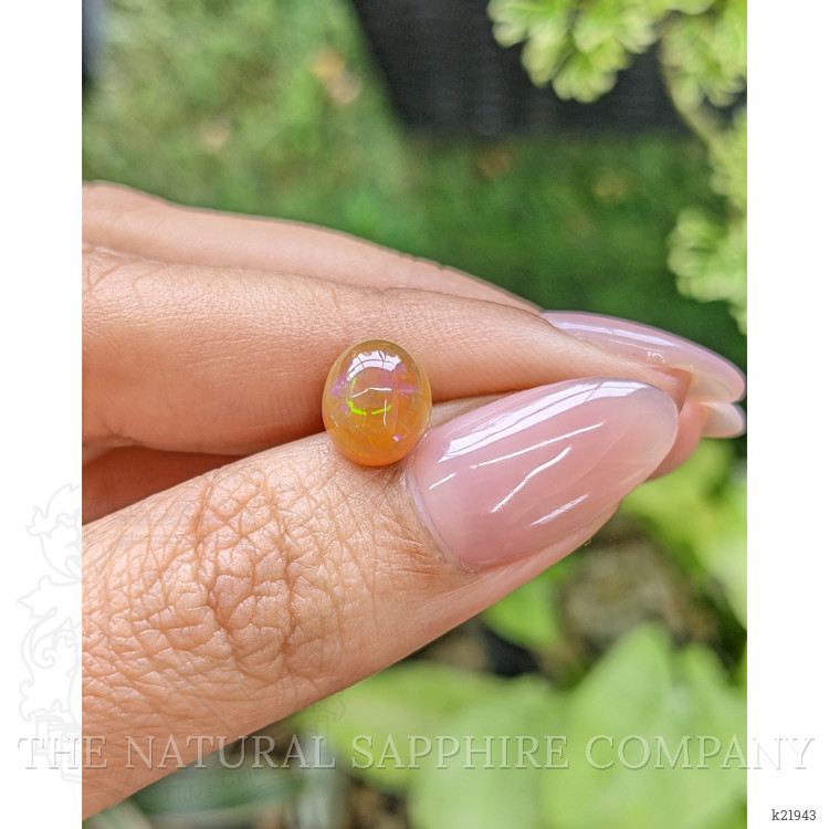 1.83 Ct. Cabochon Fire Opal from Australia