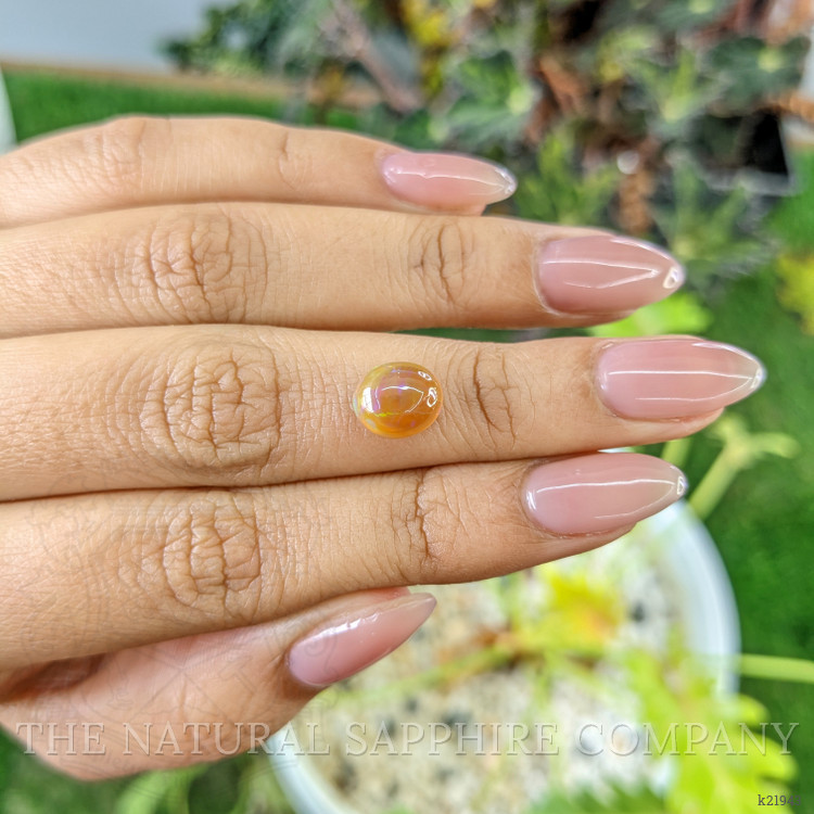 1.83 Ct. Cabochon Fire Opal from Australia