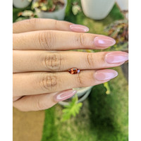 0.84 Ct. Almandine Garnet from Ceylon (Sri Lanka) Life Style