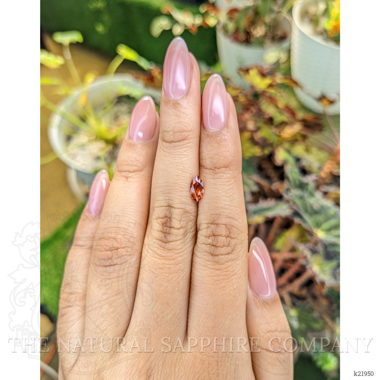 0.68 Ct. Almandine Garnet from Ceylon (Sri Lanka)