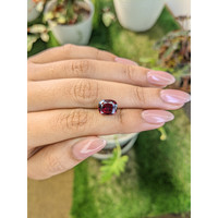 4.11 Ct. Rhodolite Garnet from Ceylon (Sri Lanka) Life Style