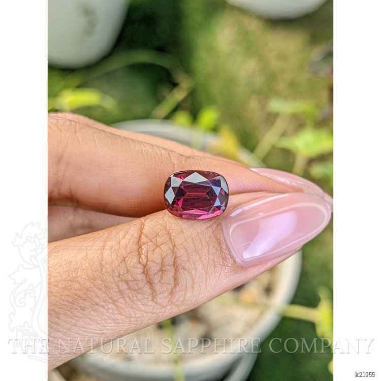 5.29 Ct. Rhodolite Garnet from Ceylon (Sri Lanka)