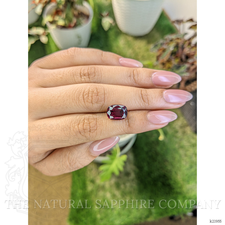 5.29 Ct. Rhodolite Garnet from Ceylon (Sri Lanka)