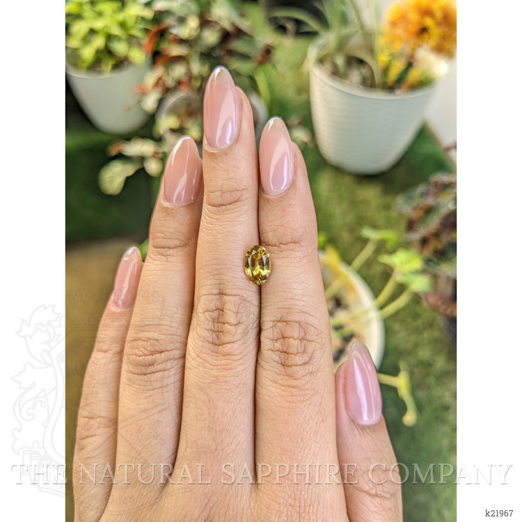 1.72 Ct. Chrysoberyl from Ceylon (Sri Lanka)