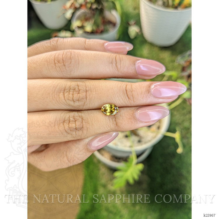 1.72 Ct. Chrysoberyl from Ceylon (Sri Lanka)