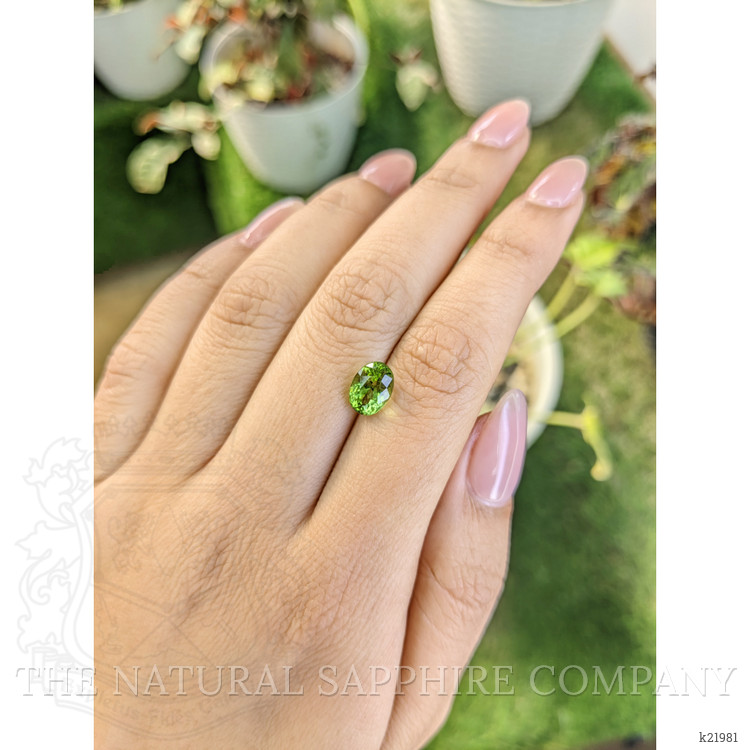 2.15 Ct. Peridot from Ceylon (Sri Lanka)