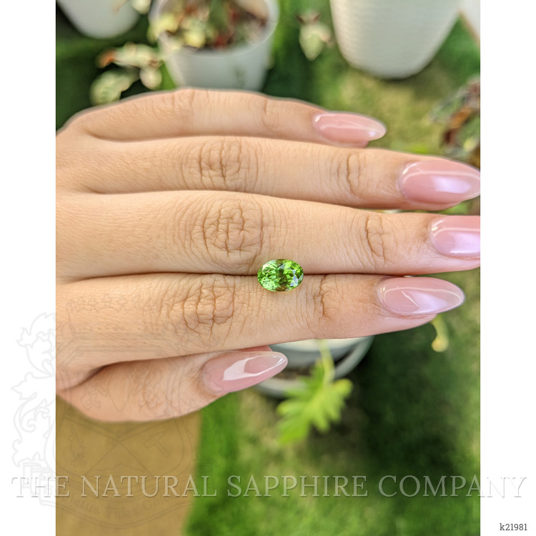 2.15 Ct. Peridot from Ceylon (Sri Lanka)