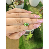 2.81 Ct. Peridot from Ceylon (Sri Lanka) Life Style