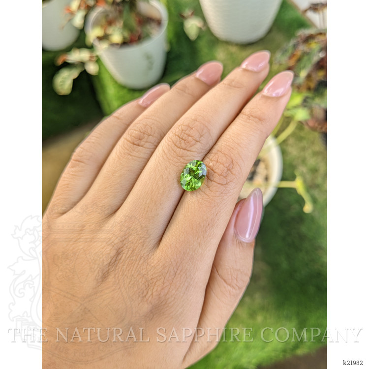 2.81 Ct. Peridot from Ceylon (Sri Lanka)