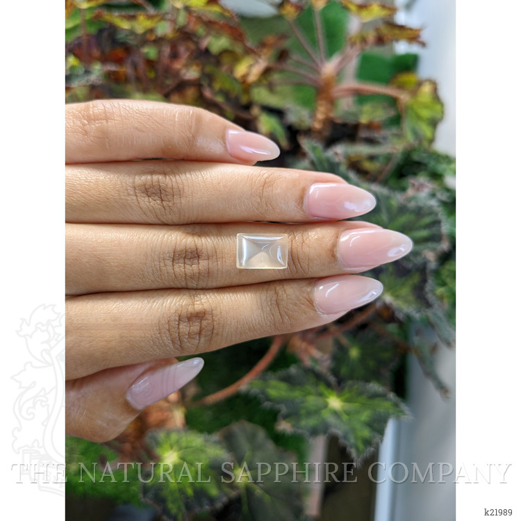 5.01 Ct. Cabochon Moonstone from Ceylon (Sri Lanka)