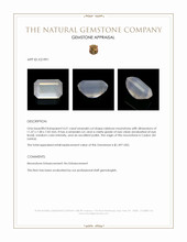 4.51 Ct. Moonstone from Ceylon (Sri Lanka) Appraisal