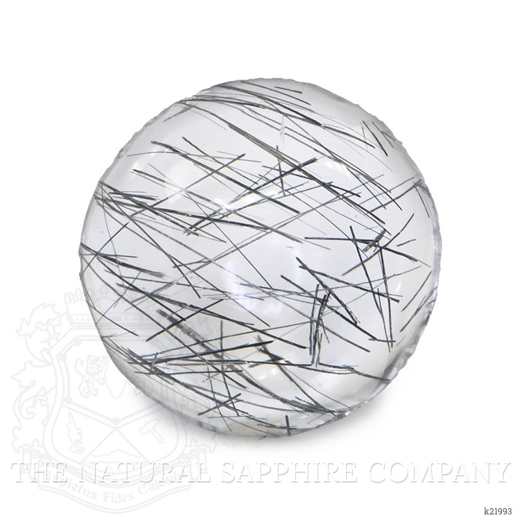 2.78 Ct. Cabochon Rutilated Quartz from Ceylon (Sri Lanka)