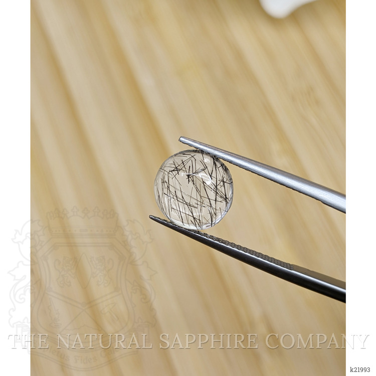 2.78 Ct. Cabochon Rutilated Quartz from Ceylon (Sri Lanka)