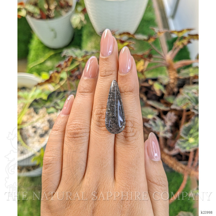 17.07 Ct. Cabochon Rutilated Quartz from Ceylon (Sri Lanka)