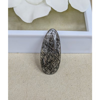 18.63 Ct. Cabochon Rutilated Quartz from Ceylon (Sri Lanka) Life Style