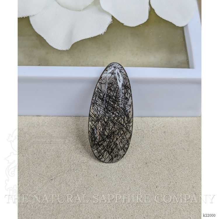 18.63 Ct. Cabochon Rutilated Quartz from Ceylon (Sri Lanka)