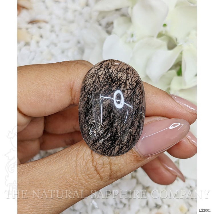 41.03 Ct. Cabochon Rutilated Quartz from Ceylon (Sri Lanka)