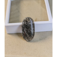 63.71 Ct. Cabochon Rutilated Quartz from Ceylon (Sri Lanka) Life Style