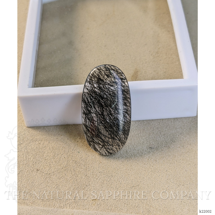 63.71 Ct. Cabochon Rutilated Quartz from Ceylon (Sri Lanka)