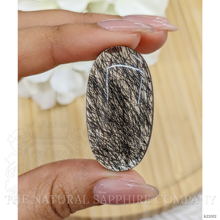 63.71 Ct. Cabochon Rutilated Quartz from Ceylon (Sri Lanka)