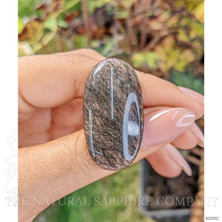 63.71 Ct. Cabochon Rutilated Quartz from Ceylon (Sri Lanka)