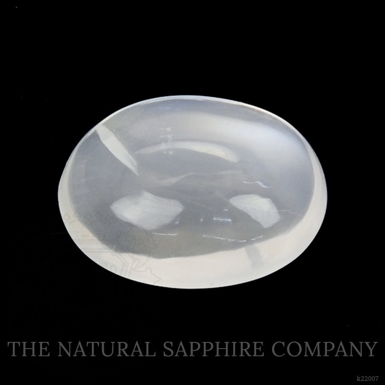 3.76 Ct. White Cabochon Moonstone from Ceylon (Sri Lanka)