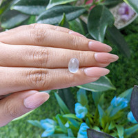 3.93 Ct. Cabochon Moonstone from Ceylon (Sri Lanka) Life Style