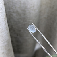 2.82 Ct. White Cabochon Moonstone from Ceylon (Sri Lanka) Life Style