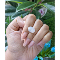 3.39 Ct. Cabochon Moonstone from Ceylon (Sri Lanka) Life Style