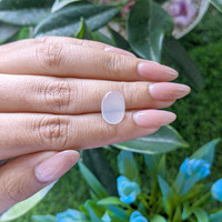 3.39 Ct. Cabochon Moonstone from Ceylon (Sri Lanka) Life Style