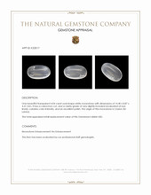 4.04 Ct. Cabochon Moonstone from Ceylon (Sri Lanka) Appraisal