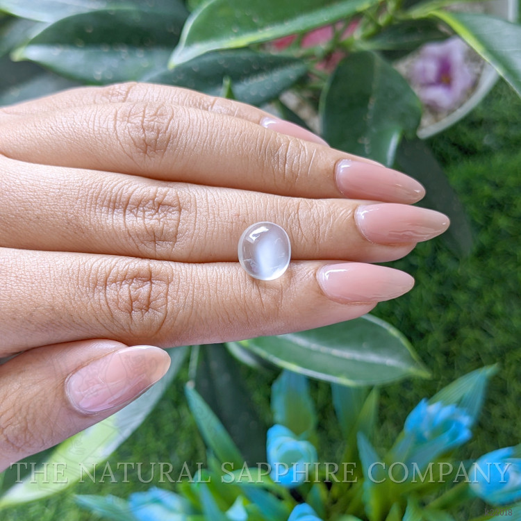 3.93 Ct. Cabochon Moonstone from Ceylon (Sri Lanka)
