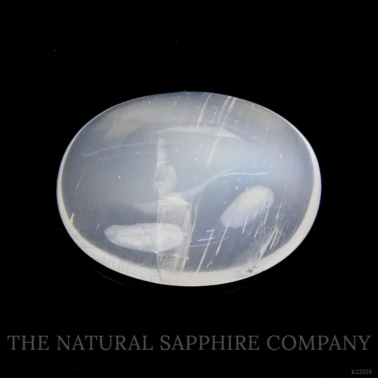 12.09 Ct. White Cabochon Moonstone from Ceylon (Sri Lanka)