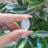 12.09 Ct. White Cabochon Moonstone from Ceylon (Sri Lanka) Life Style
