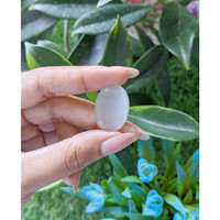 16.05 Ct. White Cabochon Moonstone from Ceylon (Sri Lanka) Life Style