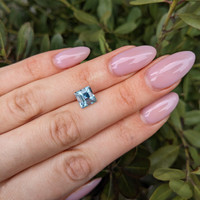 2.10 Ct. Aquamarine from Mozambique Life Style