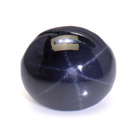 1.30 Ct. Greyish Blue Star Spinel from Ceylon (Sri Lanka) Video