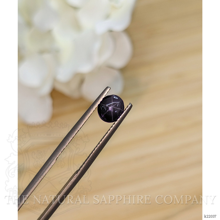 1.30 Ct. Greyish Blue Star Spinel from Ceylon (Sri Lanka)