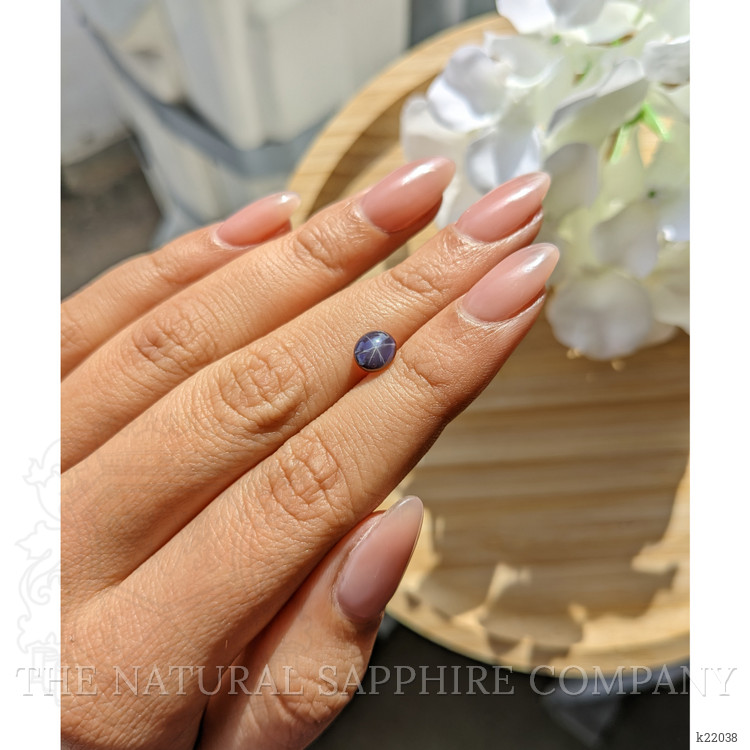 1.25 Ct. Purple Star Spinel from Ceylon (Sri Lanka)