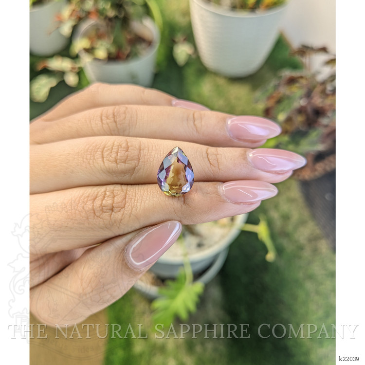 6.05 Ct. Ametrine from Ceylon (Sri Lanka)