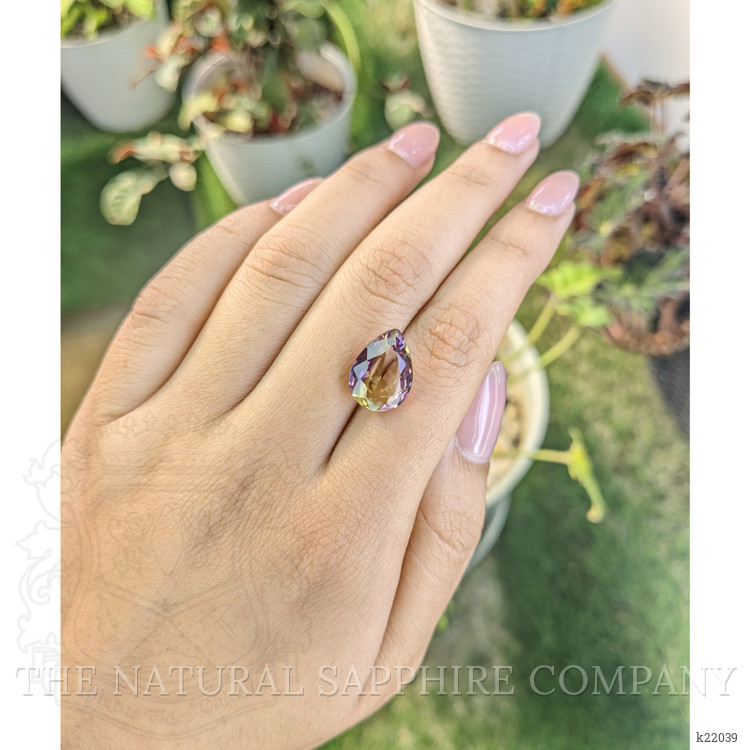 6.05 Ct. Ametrine from Ceylon (Sri Lanka)