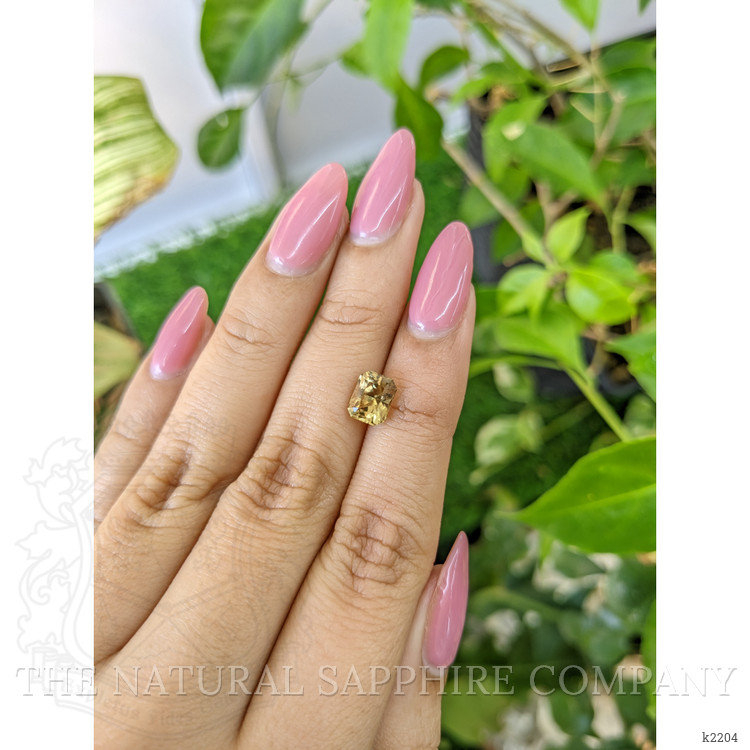 1.77 Ct. Chrysoberyl from Ceylon (Sri Lanka)