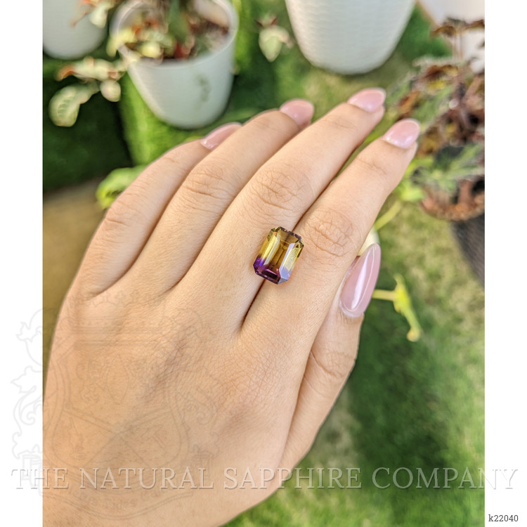 4.51 Ct. Ametrine from Ceylon (Sri Lanka)